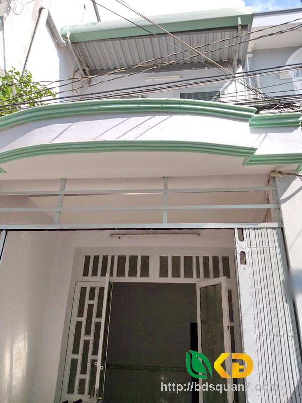 Bán nhà 1 lầu mặt tiền hẻm đường Huỳnh Tấn Phát phường Tân Phú Quận 7